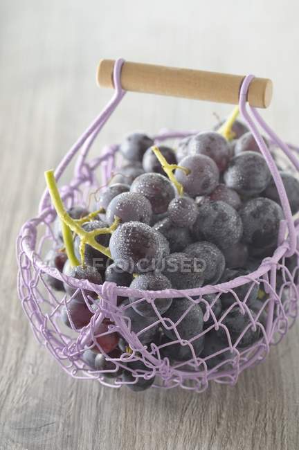 Raisins rouges fraîchement lavés — Photo de stock