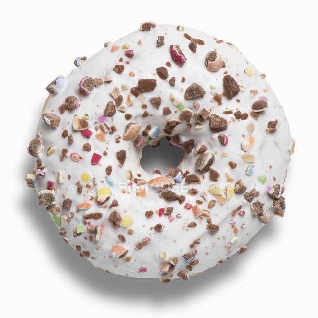 Donut mit Zuckerguss — Stockfoto