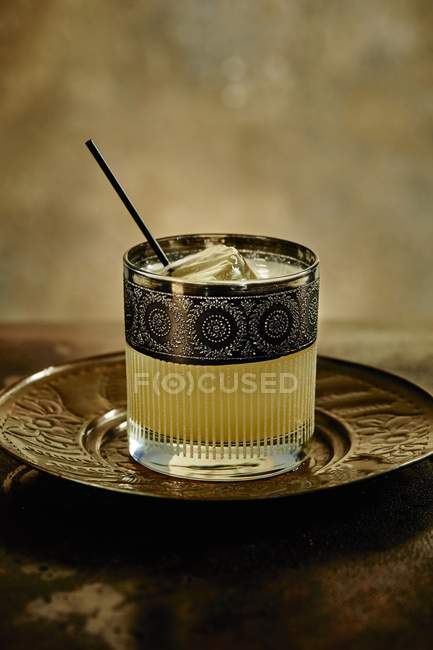 Cocktail alla penicillina con zenzero — Foto stock
