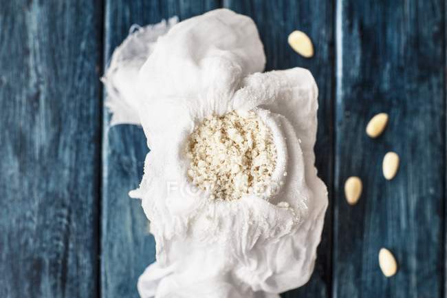 Vegan almond milk — Stock Photo