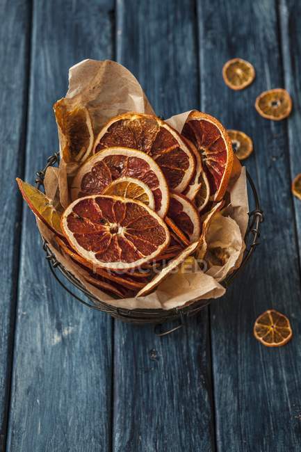 Fette di arancia essiccate — Foto stock