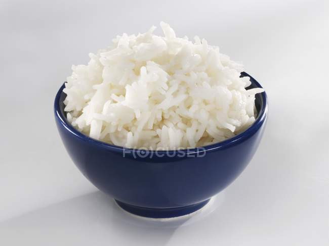 Ungekochter weißer Reis — Stockfoto