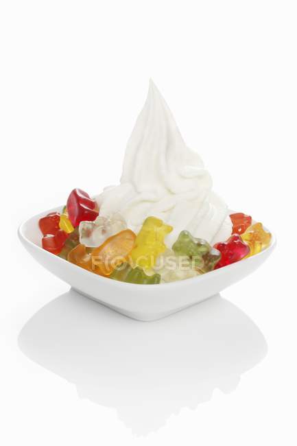 Gelado de iogurte — Fotografia de Stock