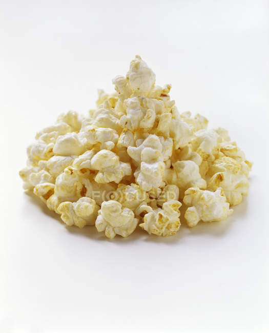 Fied, popcorn, white — стоковое фото