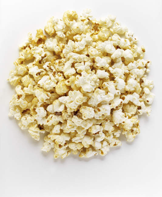 Fied,popcorn,white — Stock Photo