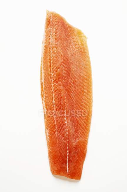 Fatia de salmão fumado — Fotografia de Stock