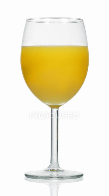 Bicchiere di succo d'arancia — Foto stock
