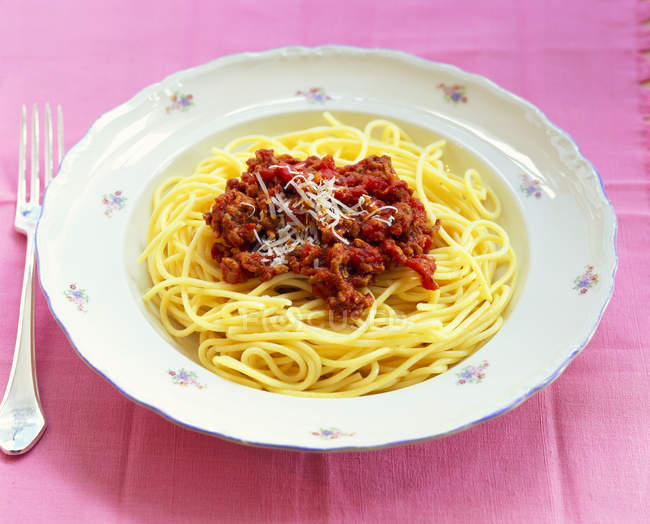Макарони спагетті Bolognese — стокове фото