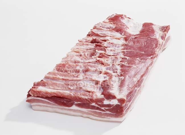 Raw Belly pork piece — Stock Photo