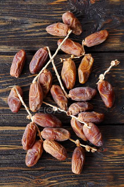 Tas de dates fraîches — Photo de stock