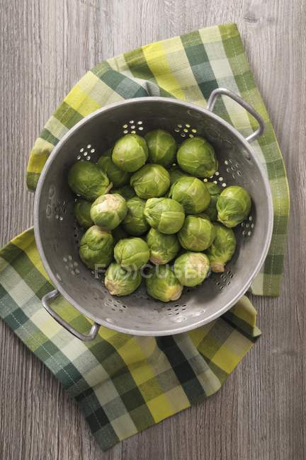 Fresh Brussels sprouts — Stock Photo