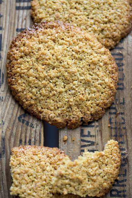 Homemade Oat cookies — Stock Photo
