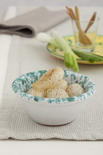 Glassate caramelised onions — Stock Photo