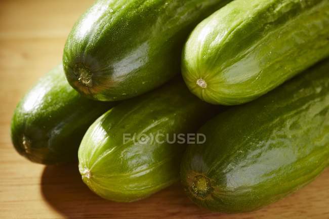 Fresh Asian cucumbers — Stock Photo
