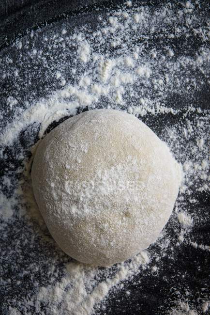 Bread dough on surface — Stock Photo