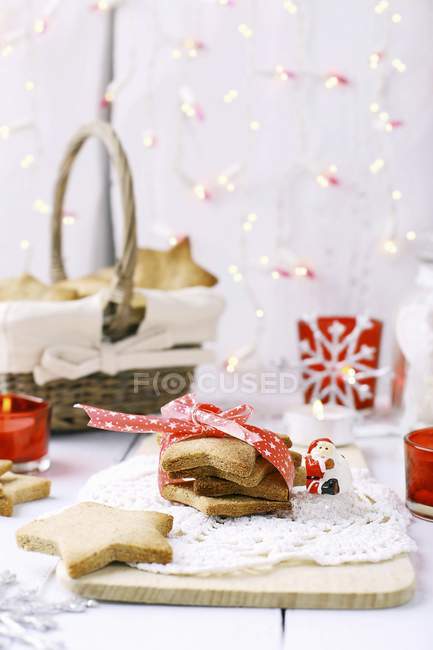Різдвяне печиво пісочне — стокове фото