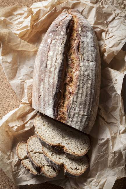 Pane affettato di pane — Foto stock