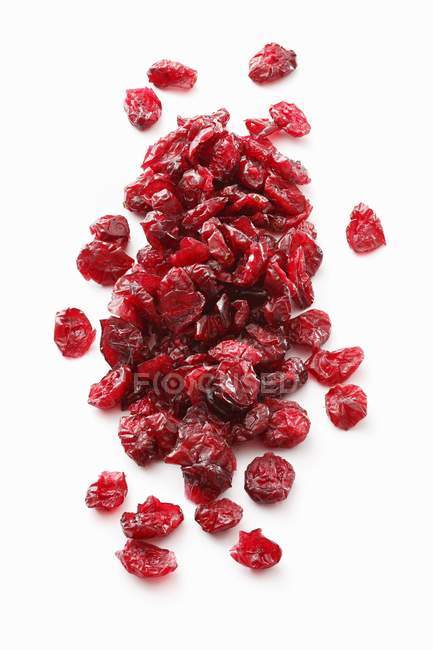 Cranberries vermelhas secas — Fotografia de Stock