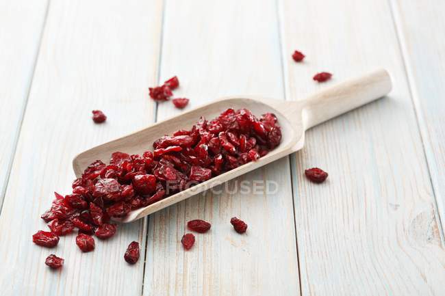 Dried red cranberries — Stock Photo