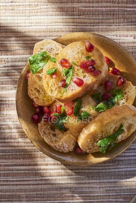 Хліб оливкового масла з насіння — стокове фото