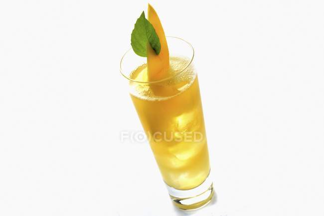 Cóctel de mango - foto de stock
