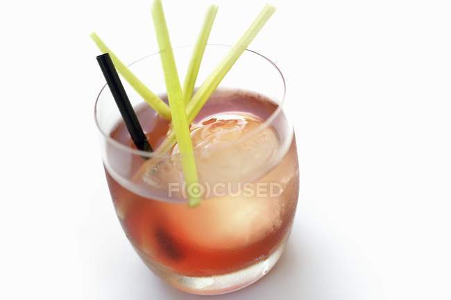Night Over cocktail — Stock Photo