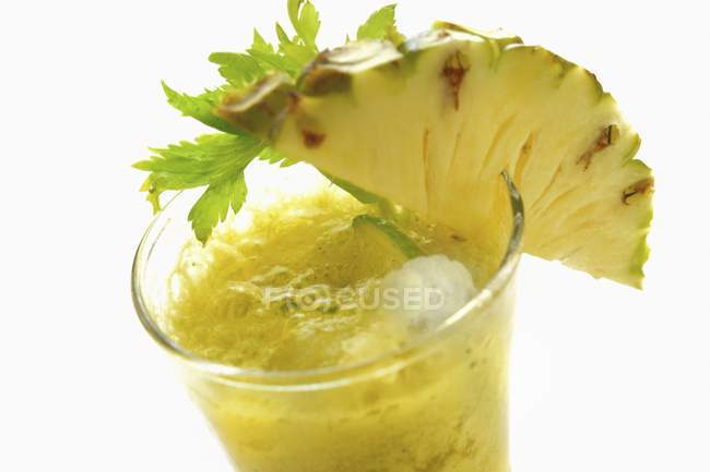 Ananas sparato in vetro — Foto stock