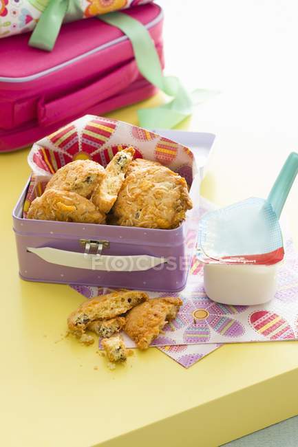 Cornflake et biscuits au chocolat — Photo de stock