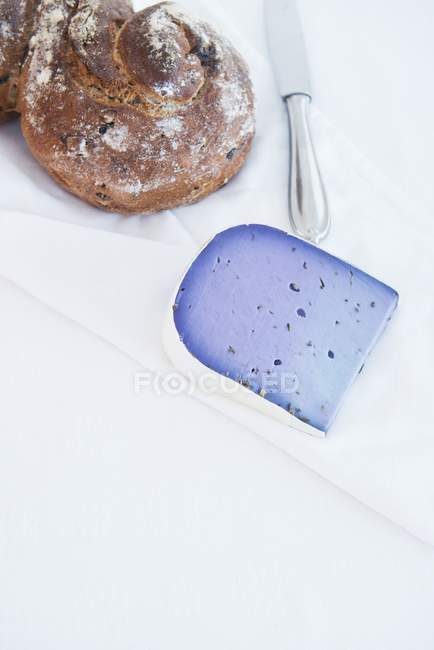 Лаванда Гауда і хрусткі хліб — стокове фото