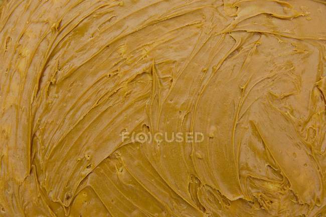 Mantequilla de cacahuete fresca - foto de stock