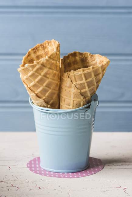 Cônes de crème glacée — Photo de stock
