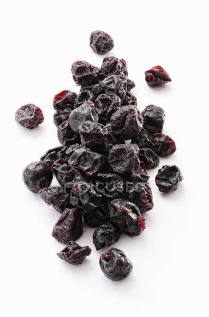 Heap of Dried blackcurrants — Stock Photo