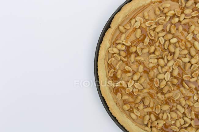 Tarte au sucre base with butter — Stock Photo