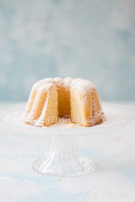 Лимонний торт Bundt — стокове фото