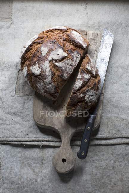Pane di pane di campagna — Foto stock