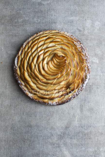 Французький яблучний пиріг — стокове фото