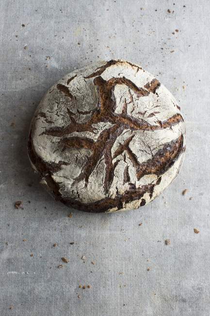 Pão de centeio de fermento francês — Fotografia de Stock