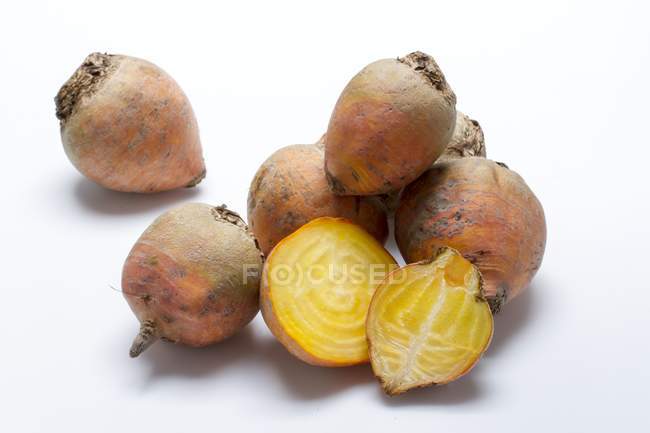 Fresh Golden beets — Stock Photo