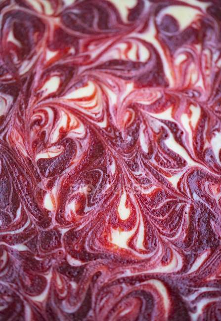 Surface of a marbled cheesecake — Stock Photo