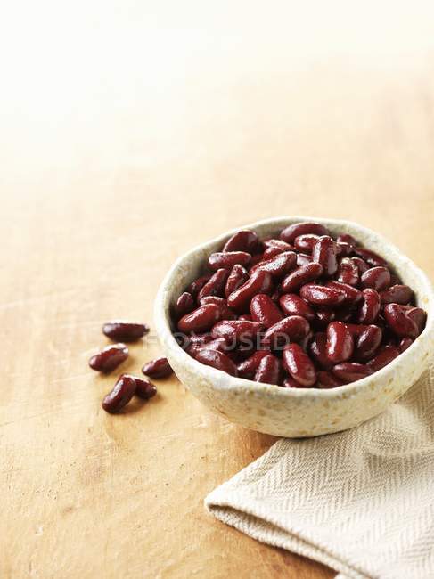 Bowl of Kidney Beans — Stock Photo