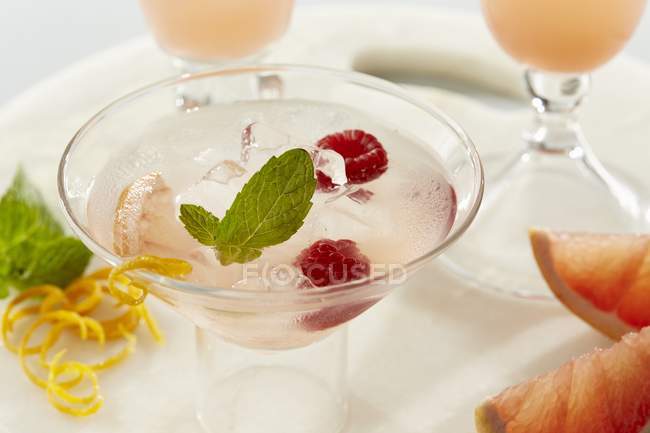 Paloma cocktail with grapefruit — Stock Photo