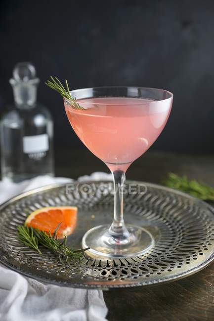 Розовый Грейпфрутовый коктейль — стоковое фото