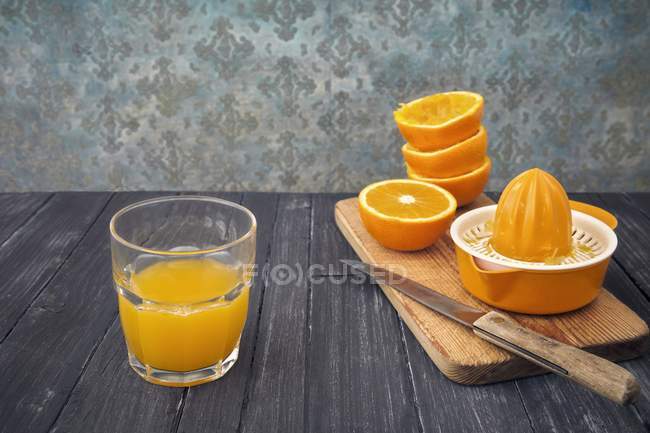Freshly pressed juice — Stock Photo