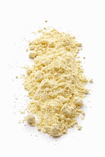 Lupin flour in heap — Stock Photo