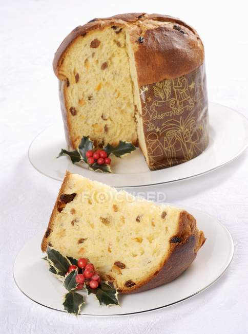 Italian Christmas cake — Stock Photo