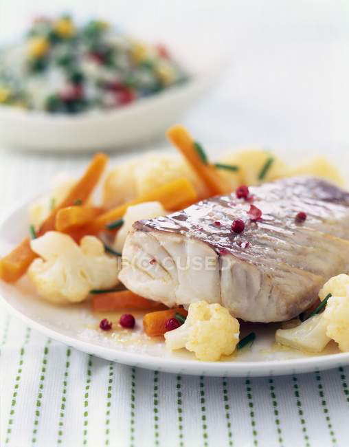Thick piece of cod — Stock Photo