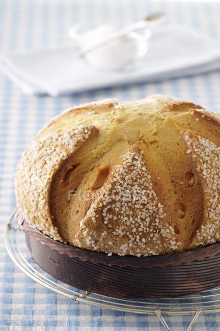 Mouna bread loaf — Stock Photo