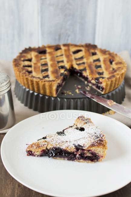 Linzer torte pie — Stock Photo