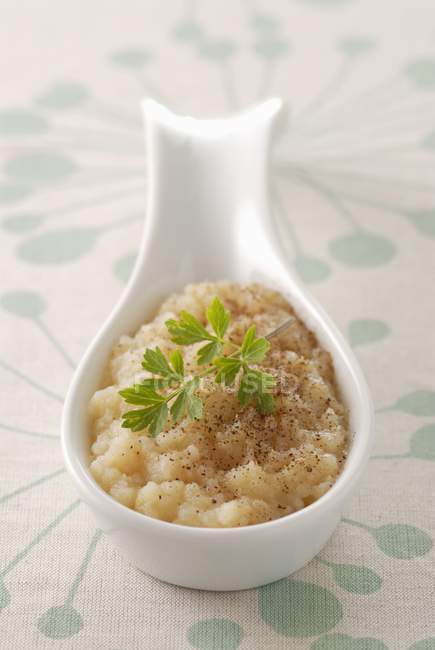 Root celery mousse — Stock Photo