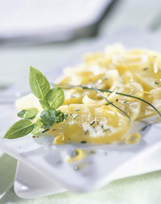Kartoffel- und Parmesan-Salat — Stockfoto